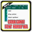 程序图标：Cara Ganti HurufFont WA