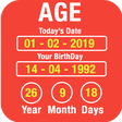 プログラムのアイコン：Age Calculator by Date of…
