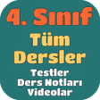 プログラムのアイコン：4. Sınıf Tüm Dersler Test…