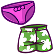 Symbol des Programms: Underpants