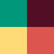 プログラムのアイコン：Color Match 2048