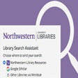 Northwestern Libraries Search Assistant