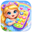 أيقونة البرنامج: Princess baby phone for k…