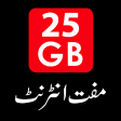 25 GB Internet Data 3G 4G MB
