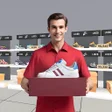 ไอคอนของโปรแกรม: Shoe Shop Game: Market Ma…