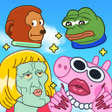Иконка программы: Brainrot Merge Drop Fun P…