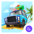 プログラムのアイコン：Funny Car Travel-APUS Lau…