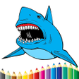 プログラムのアイコン：Shark Coloring Book