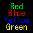 プログラムのアイコン：Text Color Brain training