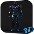 Иконка программы: Robot 3D Live Wallpaper