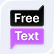 Ikona programu: Free Text - 2nd Line  Mes…