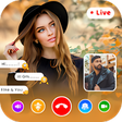 أيقونة البرنامج: Girls Live Video Call app