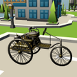 Icoon van programma: Old Three Wheel 3d Car Ga…
