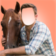 プログラムのアイコン：Horse With Man Photo Suit