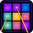 أيقونة البرنامج: Drum Pad - Electric Drum …