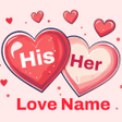 Icon of program: My Love Name Letter DP Ma…