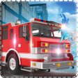 プログラムのアイコン：Fire Truck Driving Simula…