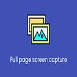 Ikona programu: Full page screen capture