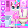 程序图标：Kitty Kate Unicorn Daily …