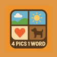 ไอคอนของโปรแกรม: Four Pics One Word