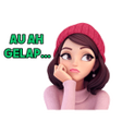程序图标：Stiker WA 3D Cewek Cantik…