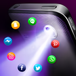 أيقونة البرنامج: Flash Alert On Calls  SMS