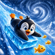 أيقونة البرنامج: Penguin Ice Dash
