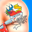程序图标：Tattoo Coloring Book