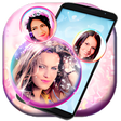 プログラムのアイコン：Live Bubble Photo Wallpap…