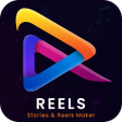 أيقونة البرنامج: Reels - Stories  Reels Ma…