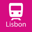 Lisbon Rail Map Lite
