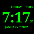 أيقونة البرنامج: Digital Clock Live Wallpa…