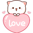 Icon of program: Mochi Cat Stickers for Wh…