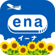 Ikona programu: 格安航空券予約旅行プラン  アプリ enaイーナ
