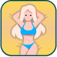 Beach Clicker: cute anime girl icon