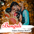 أيقونة البرنامج: Bengali Video Status Make…
