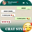 Chat Style for Social Media