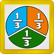 プログラムのアイコン：Fractions for Kids