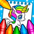 Icon of program: Rainbow Glitter Drawing Book