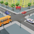 ไอคอนของโปรแกรม: Проезд перекрестков. Симу…