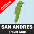 SAN ANDRES ISLAND  GPS Travel Map Offline Navigator