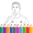 Pictogram van programma: Ronaldo Coloring Drawing …