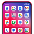 程序图标：Phone X Launcher OS 11 iL…