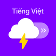 أيقونة البرنامج: WeatherPop TiếngViệt báo …