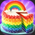 Ikona programu: Rainbow Unicorn Cake Make…