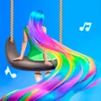 أيقونة البرنامج: JoJo Dancing Hair Race 3D…