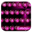 Spheres Pink Emoji Keyboard