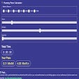Programın simgesi: Running Pace Calculator
