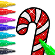 Иконка программы: Christmas kids coloring