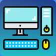 أيقونة البرنامج: Computer keyboard key sho…